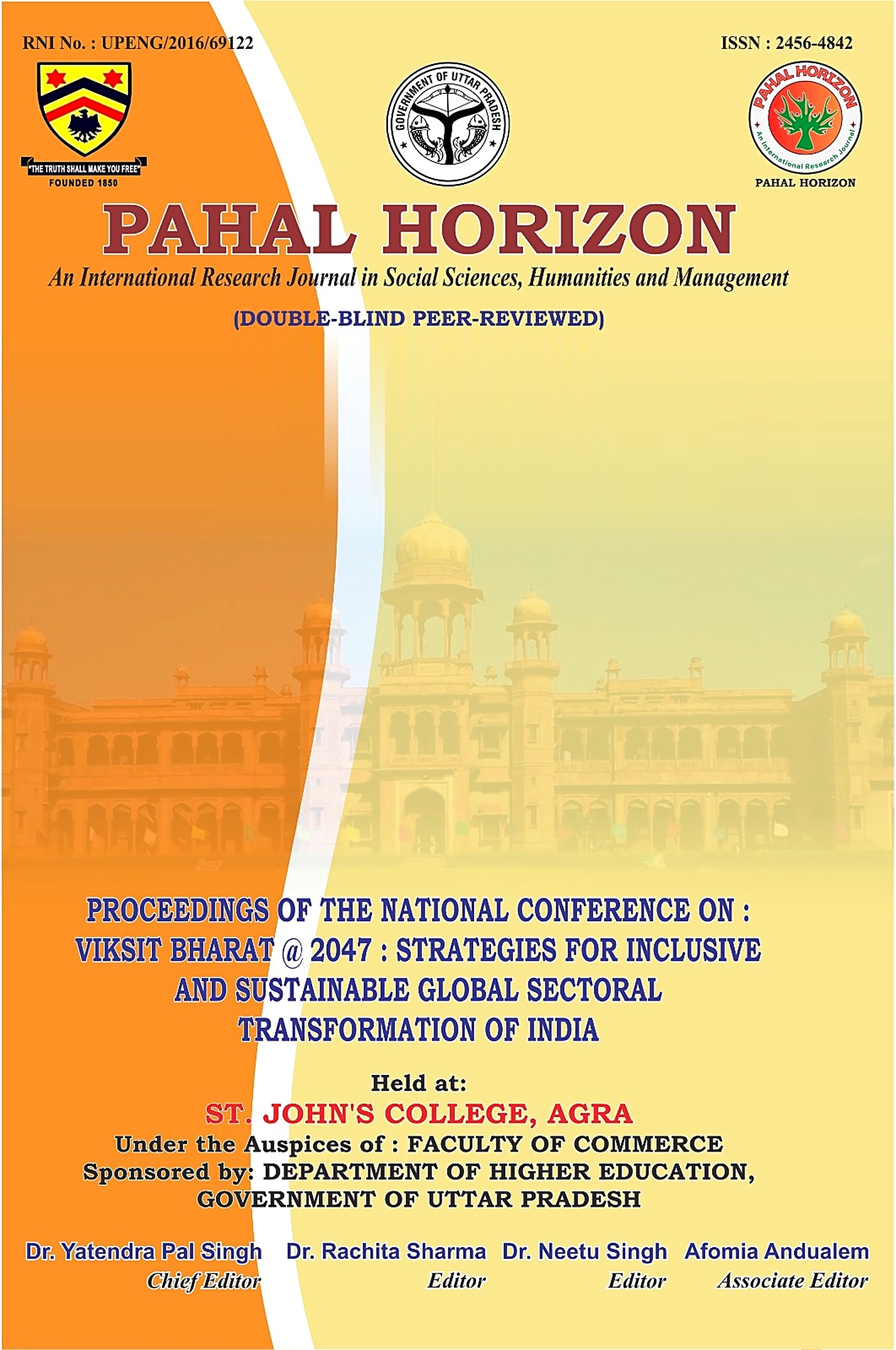 Viksit Bharat 2047 conference proceedings book cover